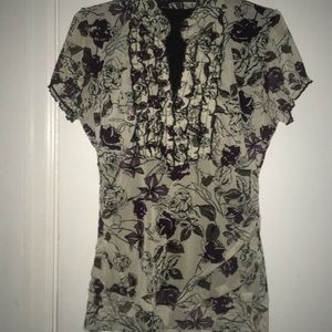Women's floral dress top
